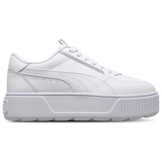 Puma Karmen Rebelle Unisex Schuhe - Weiß - Größe: 35.5 - Leder - Foot Locker
