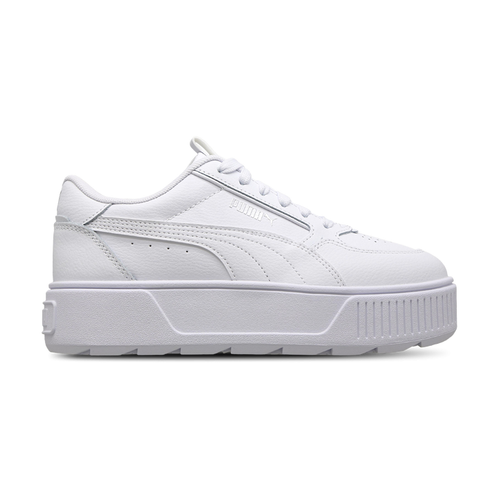 Puma Karmen Rebelle Unisex Schuhe - Weiß - Größe: 35.5 - Leder - Foot Locker
