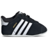 Adidas Gazelle Unisex Schuhe - Schwarz - Größe: 18 - Leder - Foot Locker