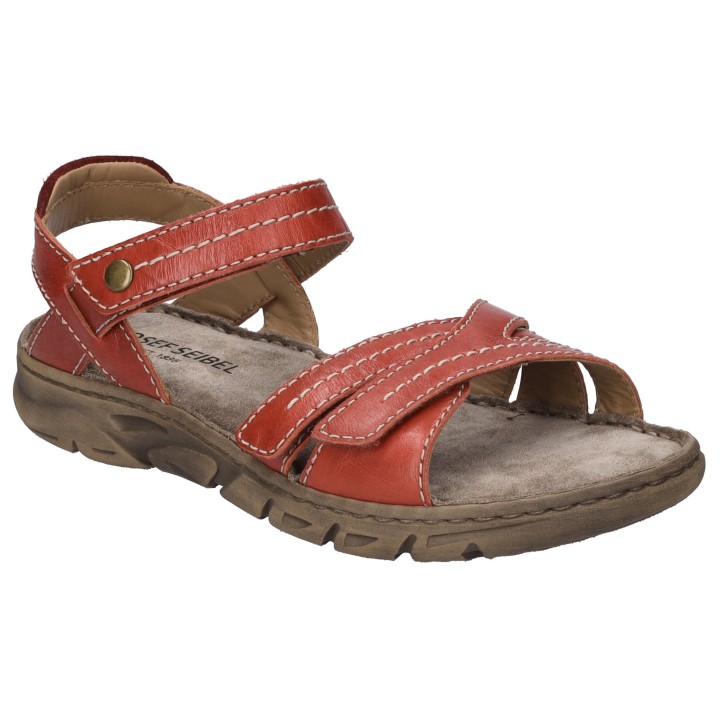 Josef Seibel Sandale »Brenda 06«, Sommerschuh, Sandalette, Plateauabsatz, mit Klettverschluss
