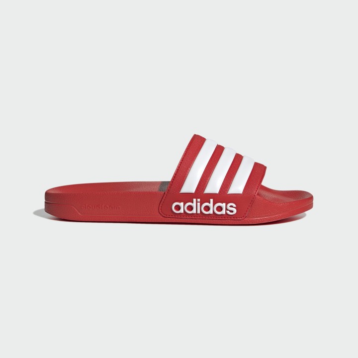 Adidas ADILETTE SHOWER,VIVRED/FTWWHT/VIVRE uni 5