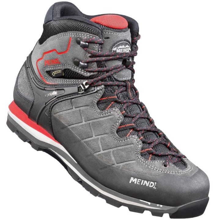 Meindl Litepeak Gore-Tex Schuhe Graphit Rot