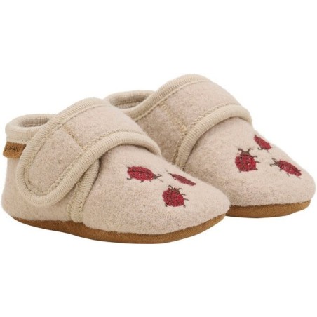 EN FANT Wool Slippers with Embroidery Hausschuh
