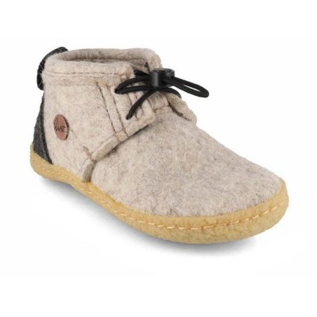 WoolFit Nomad Junior Kinder Barfußhausschuhe Hausschuh