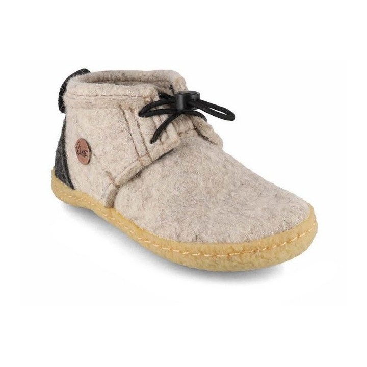 WoolFit Nomad Junior Kinder Barfußhausschuhe Hausschuh