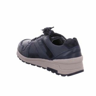 Waldläufer HIRSCH VELOUR blau 10