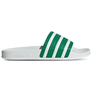Adidas adilette Herren Flip-Flops und Sandalen - Grün - Größe: 38 - Netz/Synthetik - Foot Locker