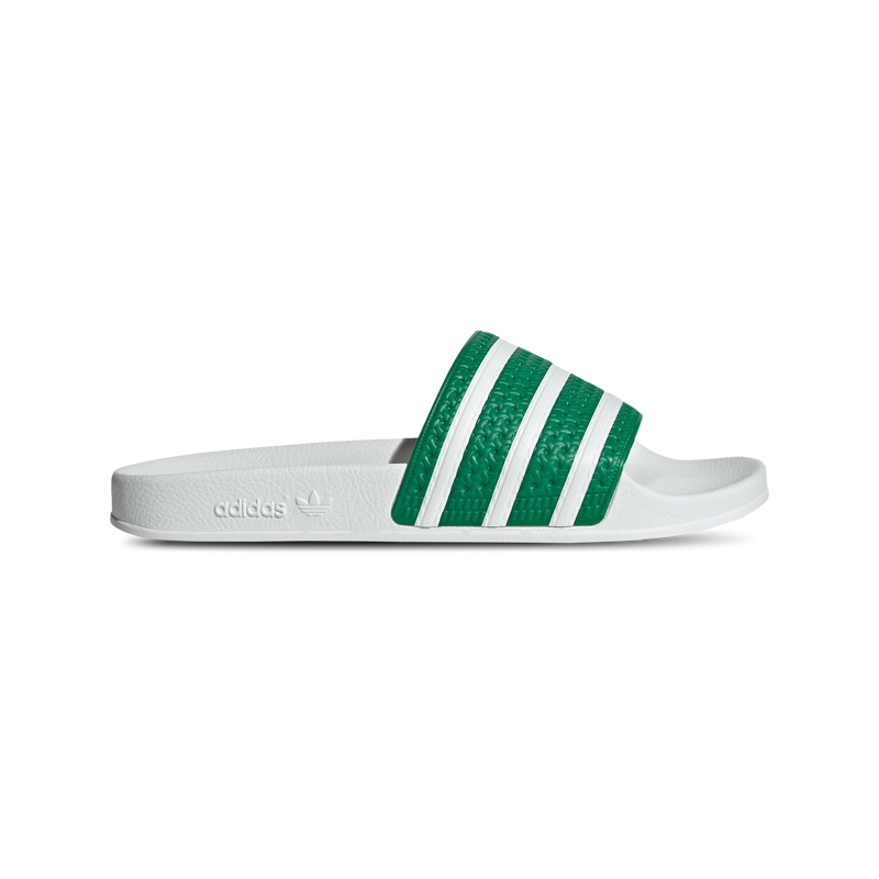 Adidas adilette Herren Flip-Flops und Sandalen - Grün - Größe: 38 - Netz/Synthetik - Foot Locker