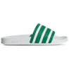 Adidas adilette Herren Flip-Flops und Sandalen - Grün - Größe: 38 - Netz/Synthetik - Foot Locker