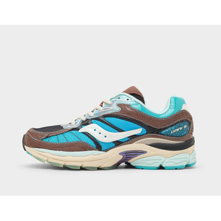 Saucony x Footpatrol ProGrid Omni 9 Women's, Blue