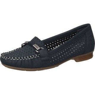 Rieker Slipper Slipper aus strapazierfähigem Synthetik