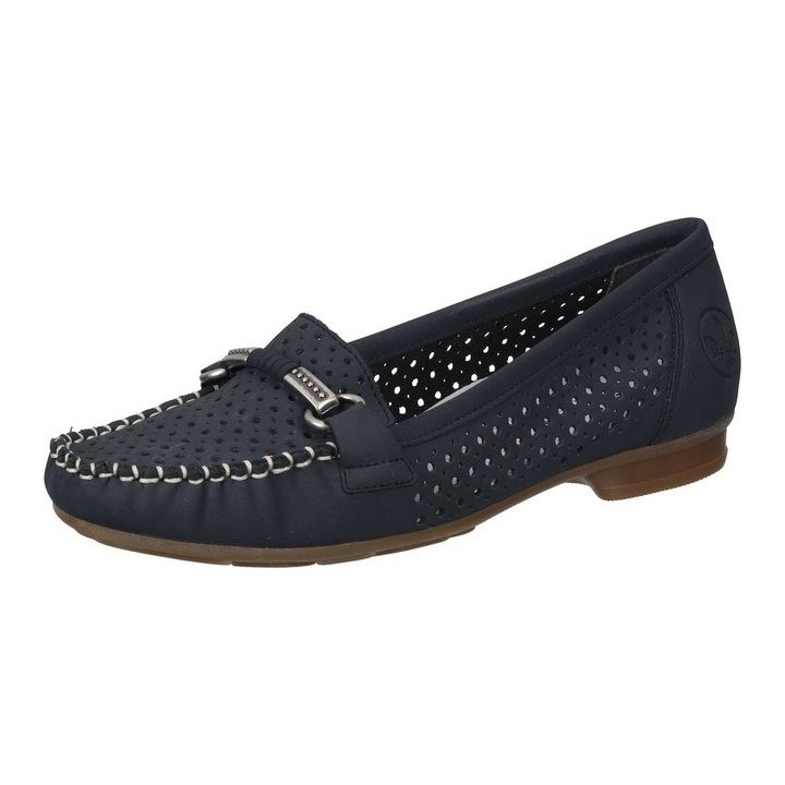 Rieker Slipper Slipper aus strapazierfähigem Synthetik