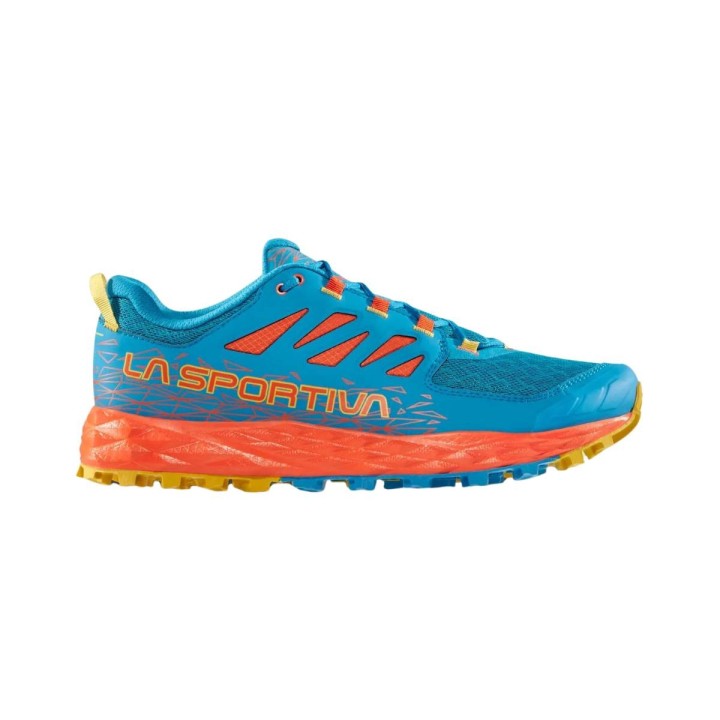 La Sportiva Lycan II Blau Orange Schuhe, Größe 41 - EUR