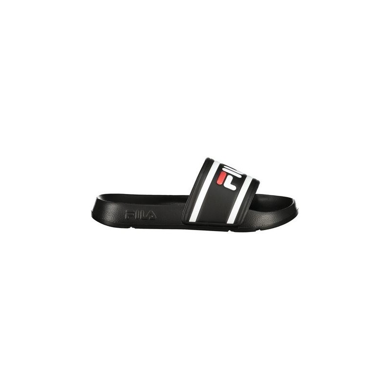 Fila Badeschuh Damenpantoffel Schwarz mit Kontrastdetails - Morro