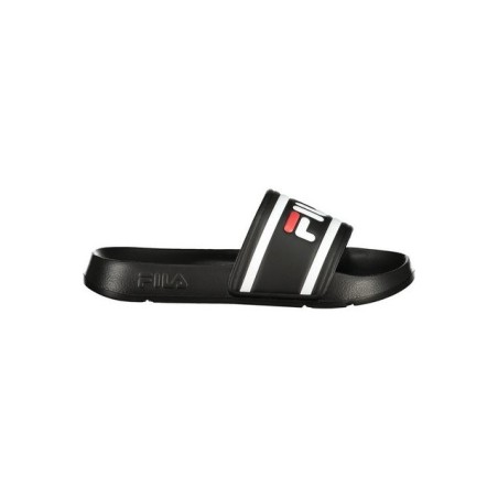 Fila Badeschuh Damenpantoffel Schwarz mit Kontrastdetails - Morro