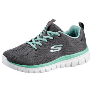 Skechers Sneaker "GRACEFUL - GET CONNECTED", Freizeitschuh, Halbschuh, Schnürschuh in Schuhweite G (weit)
