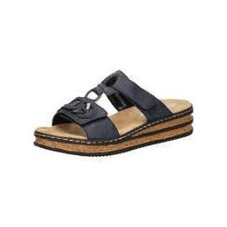 Rieker Pantolette Damen blau|blau|blau|blau|blau|blau|blau|blau