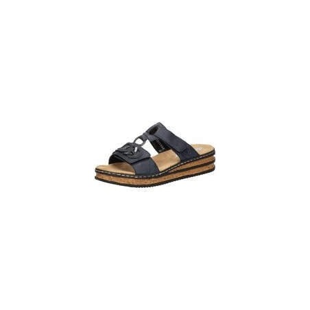 Rieker Pantolette Damen blau|blau|blau|blau|blau|blau|blau|blau