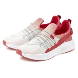 John Devin Sneaker "Freizeitschuhe, Slip-On Sneaker", mit elastischen Bändern für schnelles Reinschlüpfen VEGAN