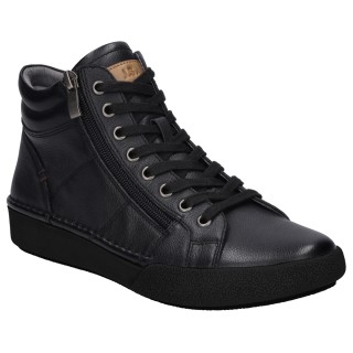 Josef Seibel Sneaker "Claire 11", Schnürboots, High Top Sneaker, Komfortschuh mit Lederinnensohle
