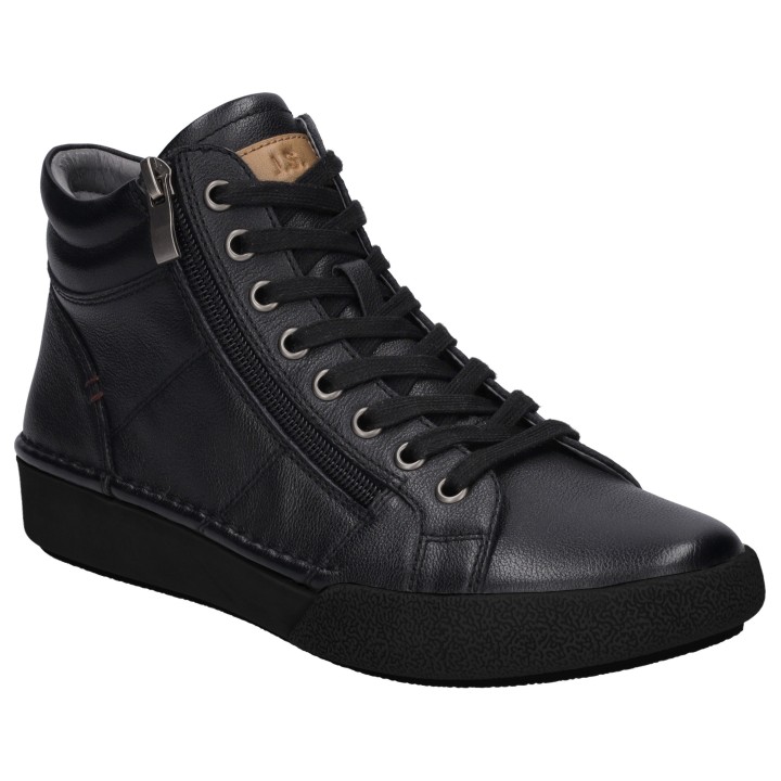 Josef Seibel Sneaker "Claire 11", Schnürboots, High Top Sneaker, Komfortschuh mit Lederinnensohle