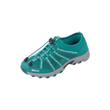 Beco Beermann BEactive Aqua Fitness Trainers Badeschuh mit Bungee-Schnürung und Wasserablauf