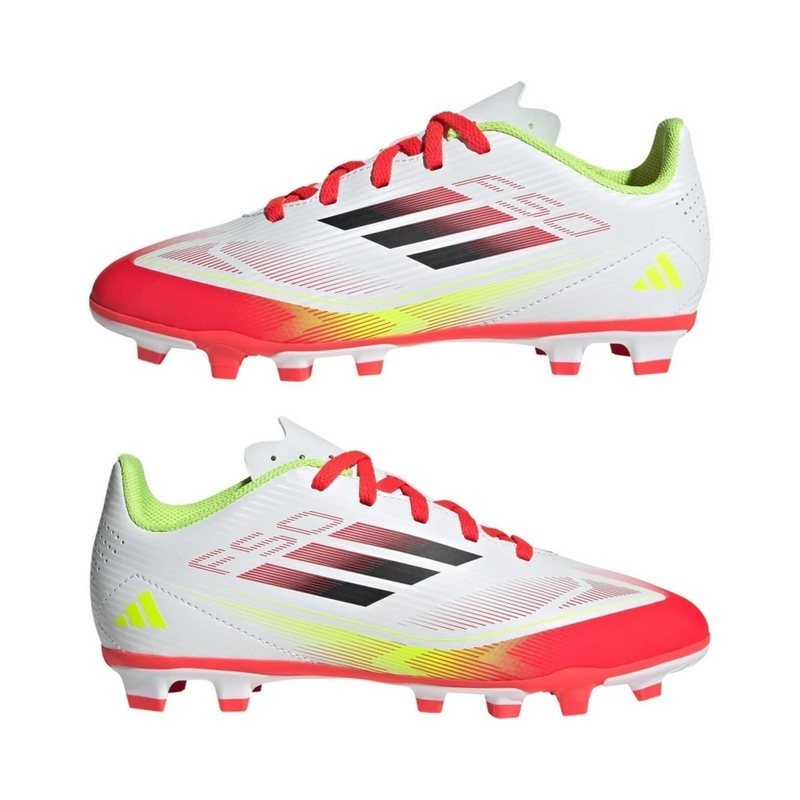 adidas Sportswear Adidas F50 Club FG/MG Fußballschuh Kinder weiß/rot/gelb Fußballschuh (Paar)
