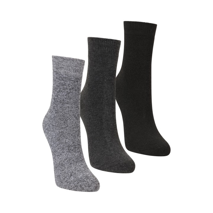 Outdoor Kindersocken - 3er Pack - Grau