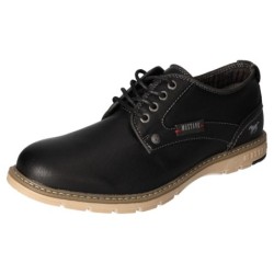 Mustang Shoes Schnürschuh, Freizeitschuh, Halbschuh, Schnürschuh mit Logoschriftzug