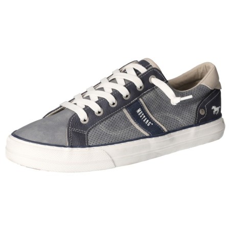 Mustang Shoes Slip-On Sneaker, mit stylischem Seitenstreifen, Freizeitschuh, Halbschuh, Schnürschuh