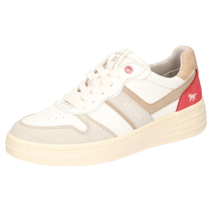 Mustang Shoes Sneaker, Retro Sneaker, Schnürschuh in schöner Farbkombination