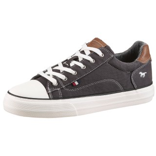 Mustang Shoes Sneaker, Freizeitschuh, Halbschuh, Schnürschuh, mit Gummikappe
