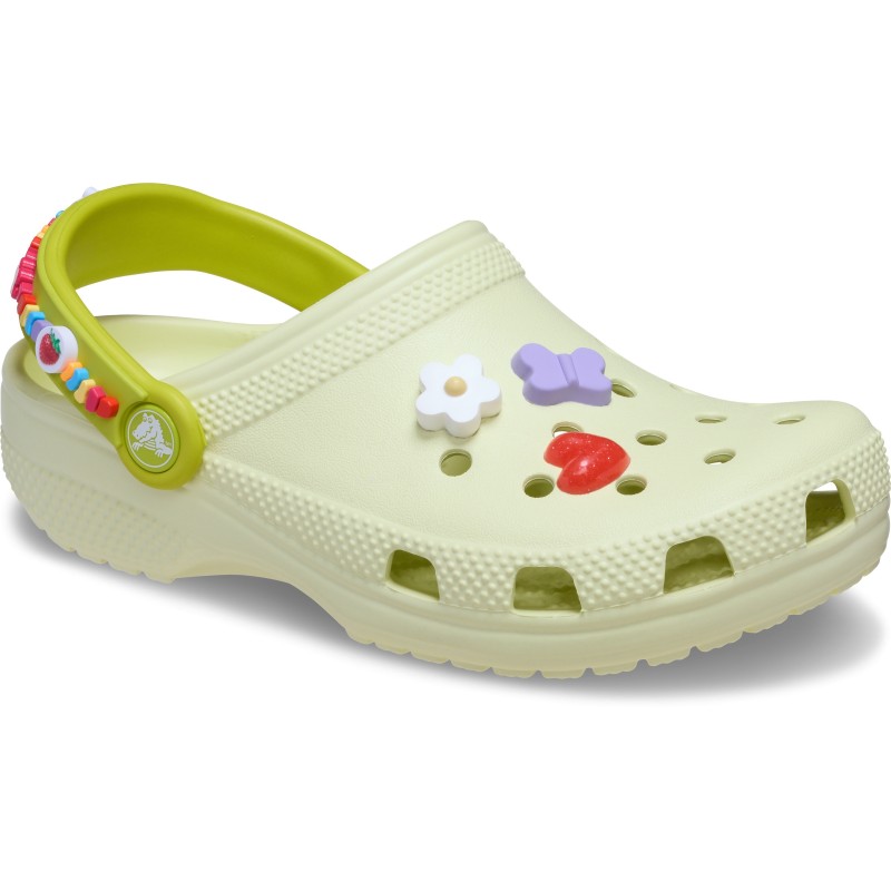 Crocs Clog »Classic Friendship Bracelet«, Hausschuhe, Sandale, Badeschuh mit Lüftungsöffnungen
