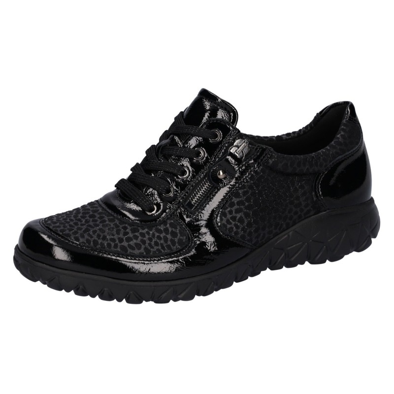 Waldläufer Sneaker "Havy-Soft", im Materialmix, H-Weite, Freizeitschuh, Halbschuh, Schnürschuh