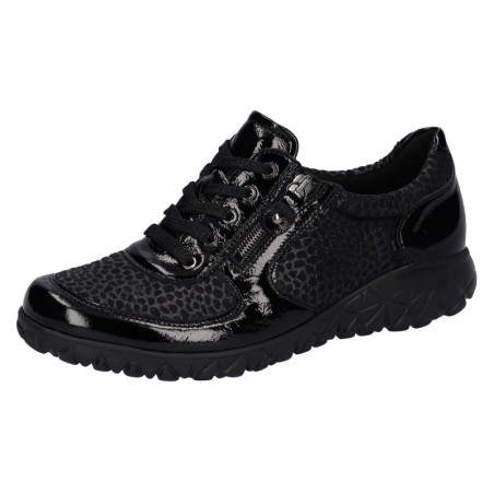 Waldläufer Sneaker "Havy-Soft", im Materialmix, H-Weite, Freizeitschuh, Halbschuh, Schnürschuh