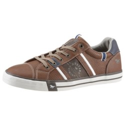 Mustang Shoes Sneaker, mit kontrastreichen Details, Freizeitschuh, Halbschuh, Schnürschuh