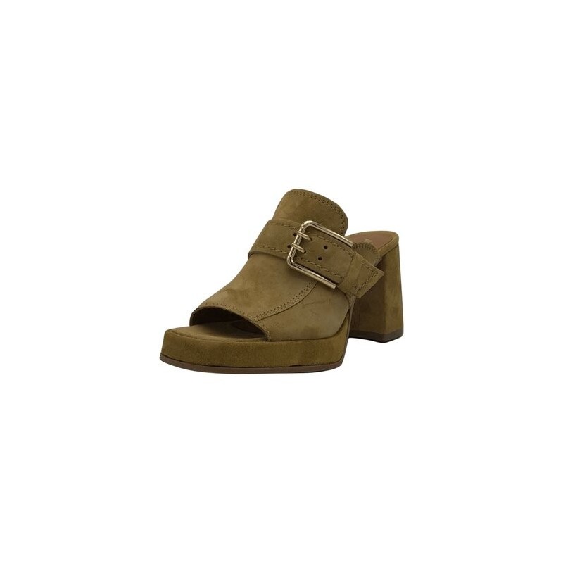 Alpe  Clogs Pantoletten 2567-13-SENAPE