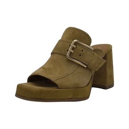 Alpe  Clogs Pantoletten 2567-13-SENAPE