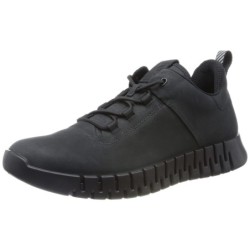 ECCO Herren Gruuv M Black Teardrop Shoe 40