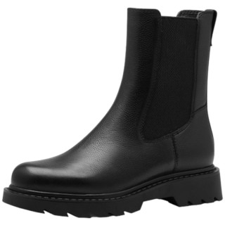 Damen Elegante Stiefelette  1-25877-43 Schwarz 001 Black Led... 38