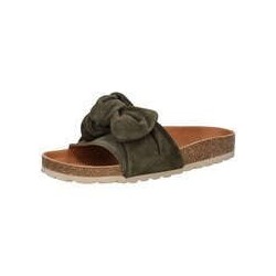 Verbenas Roxy Velour Pantolette Damen grün|grün|grün|grün|grün|grün|grün|grün