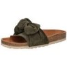 Verbenas Roxy Velour Pantolette Damen grün|grün|grün|grün|grün|grün|grün|grün