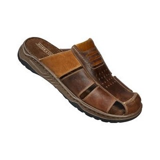 Ross & Cole Herren Lederpantolette