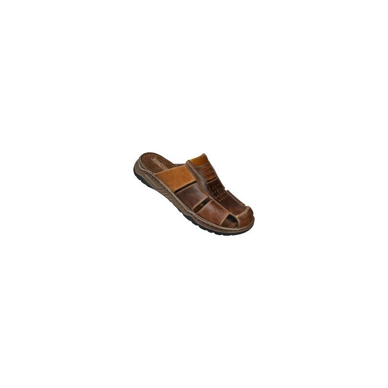 Ross & Cole Herren Lederpantolette