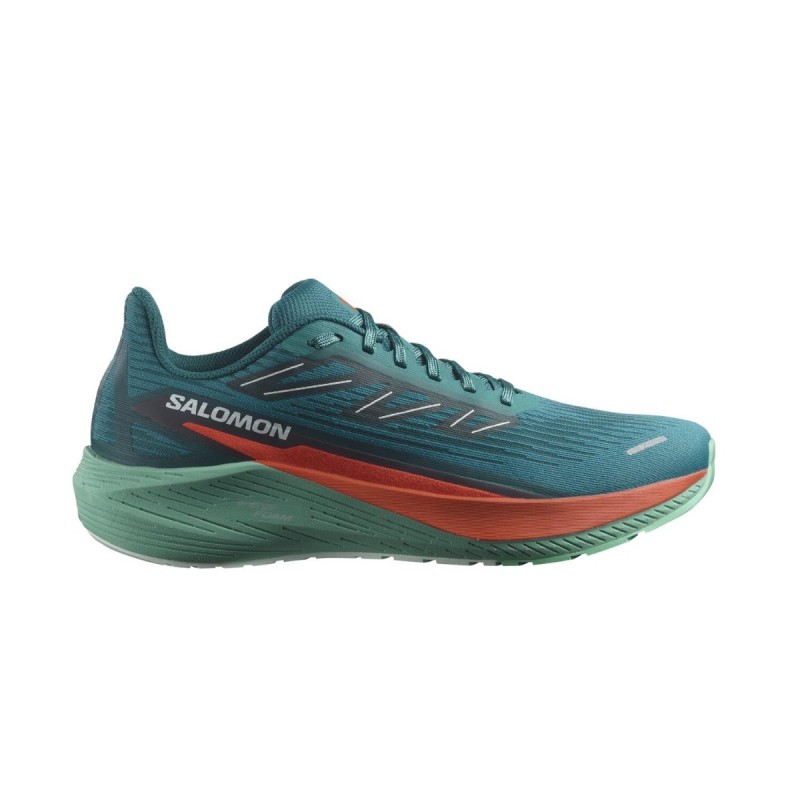 Salomon Aero Blaze 2 Blau Orange  Schuhe, Größe EU 40 2/3