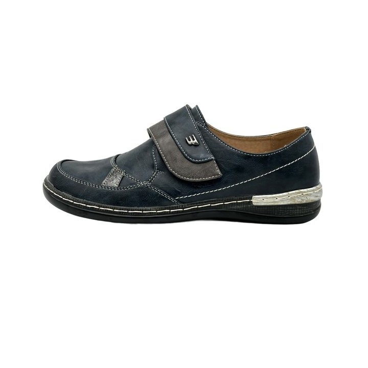 Nowaland Bequemer Damen Freizeitschuh mit Klettverschluss Klettschuh Komfortabel – Einfach zu tragen – Pflegeleicht