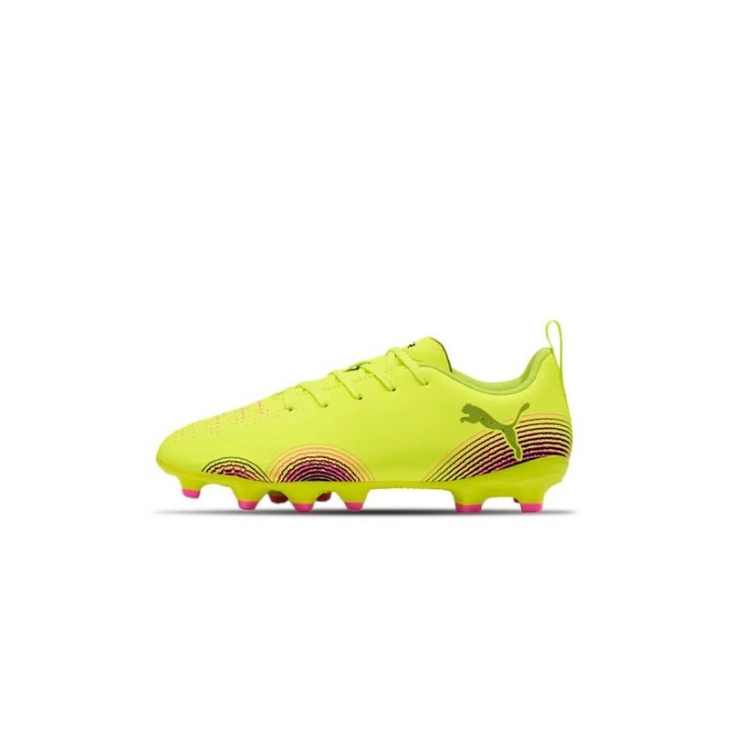 PUMA IP Future 8 Play FG/AG Jr, gelb Fußballschuh