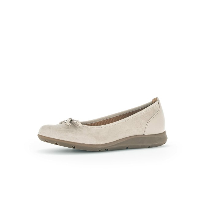 Gabor Gabor Fashion Sportlicher Ballerina 24.1 beige 7,5