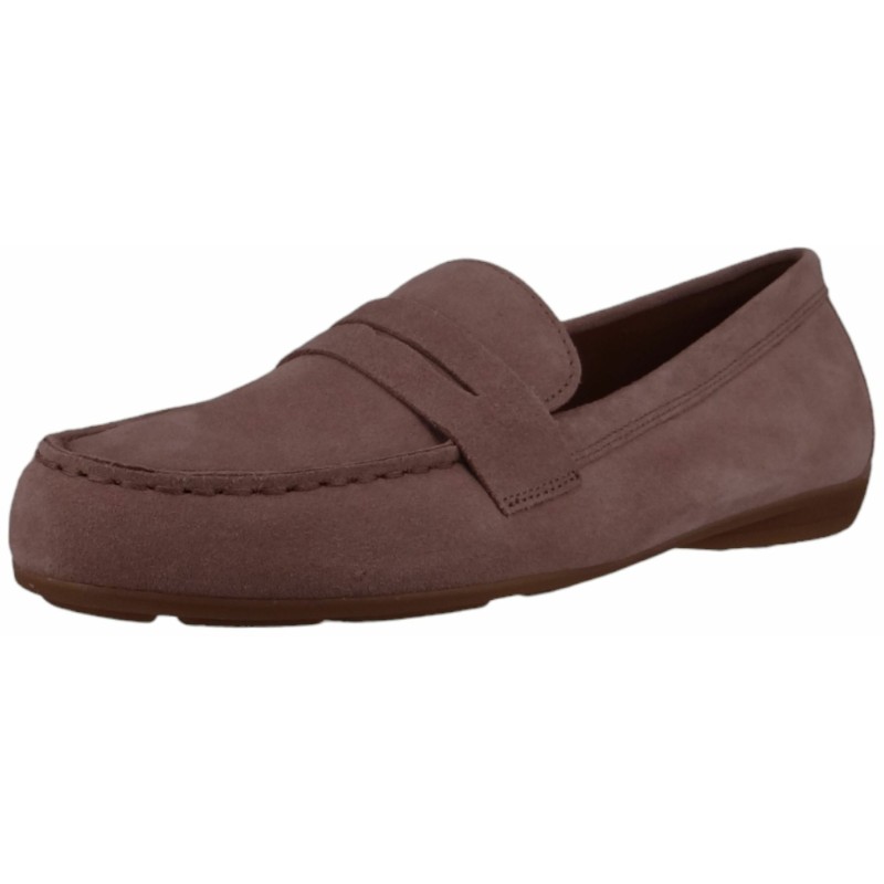 Damen  Halbschuhe Slipper F-Weite 44.200 Creme 12 Silk Leder 39