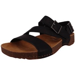 Damen Komfort Sandalen I Breathe 0999 Schwarz  Black Leder 38